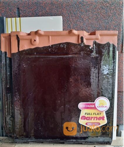 KANMURI GARNET FULL FLAT Genteng Keramik