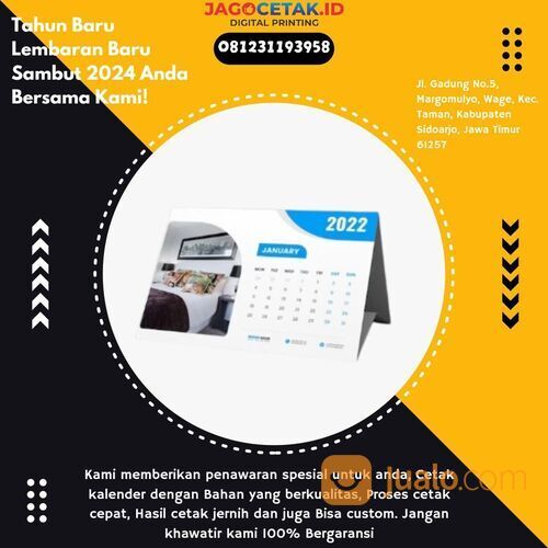 Terlaris, WA 0812-3119-3958 bikin Kalender meme Jagocetak.id