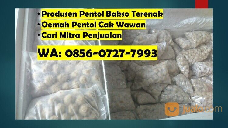 Open Mitra Reseller! 0856 0727 7993 (WA) Pabrik Bakso Pentol Frozen Malang Pasuruan