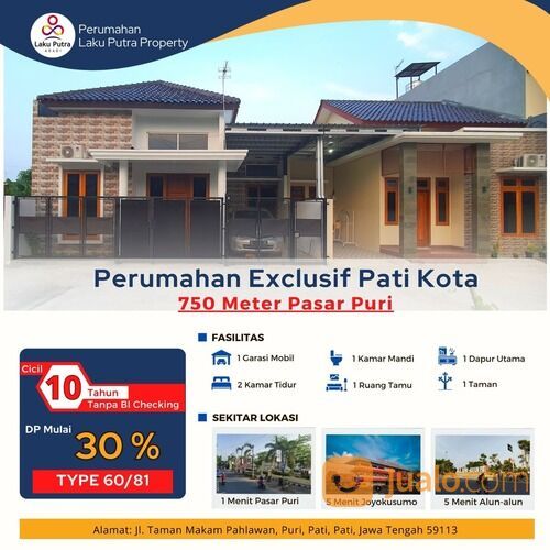 Rumah Mewah di Perumahan Graha Puri Residence Pati Kota .,