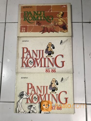 3 Buku komik: "PANJI KOMING" (79-84), (85-86), (87-88), Dwi Koendoro