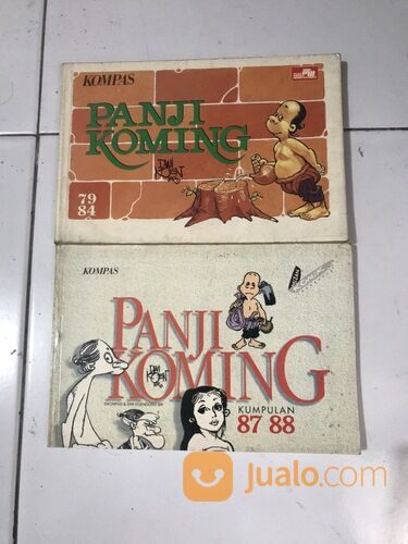 2 Buku komik: "PANJI KOMING" (79-84) dan (87-88), Dwi Koendoro, penerbit Kompas