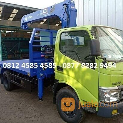 Hino Truk Crane Tadano Teleskopic TMC Truk Mobile Crane Foco Truk Hiab Crane Jakarta