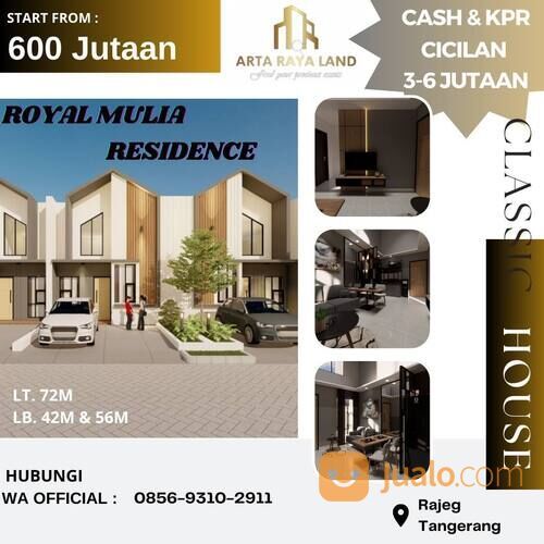 Royal Mulia Residence DP 2juta Pasar Kemis Tangerang