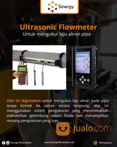 Jasa Sewa Ultrasonic Flowmeter