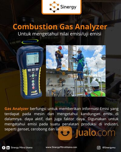 Jasa Sewa Combustion Gas Analyzer/ Jasa Pengukur Emisi