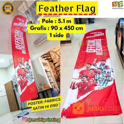 Flag Banner 5m-Flying Banner 5m-Beach Flag-Feather Flag-Sailflag-Feather Banner 5m