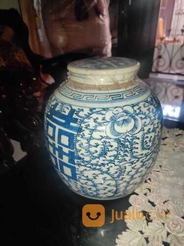 2 guci kuno dinasty China Original.