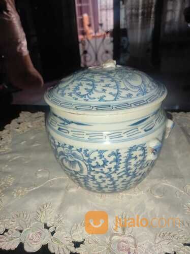 2 guci kuno dinasty China Original.