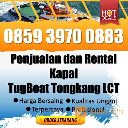 0859-3970-0883 [ TERMURAH ], Beli Sewa Kapal Tongkang Tugboat di Cilegon
