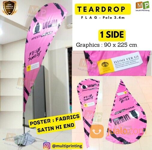 Flag Banner 3m-Flying Banner 3m-Beach Flag 3m-Teardrop Flag-Teardrop Banner
