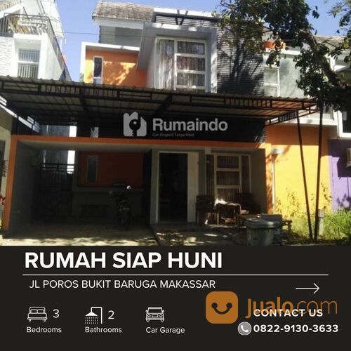Rumah Siap Huni di Komplek Bukit Baruga Makassar