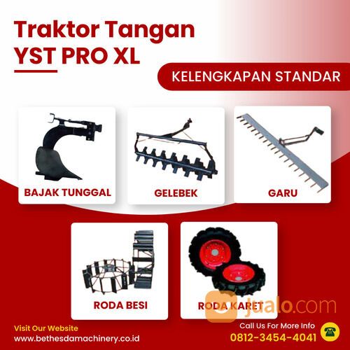 Hand Traktor Bajak Sawah YST PRO XL Tiller engine Yanmar 8.5 pk
