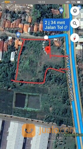 Tanah Dijalan Utama Lohbener Indramayu