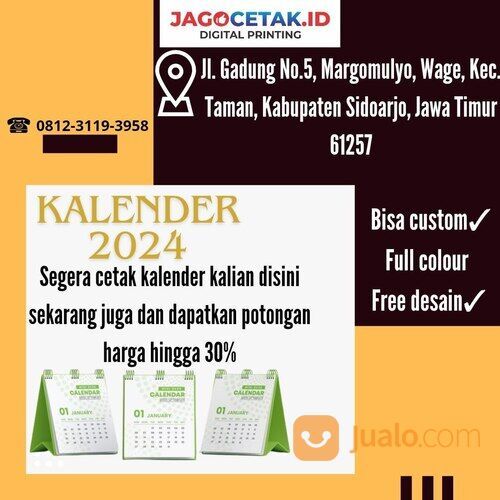 Terbaik, WA 0812-3119-3958 buat Kalender meme Jagocetak.id