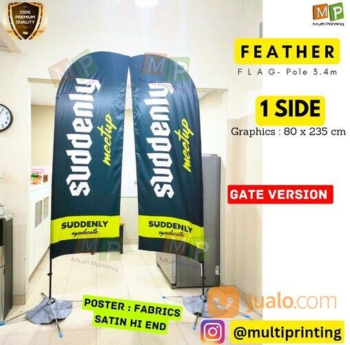 Beach Flag-Flying Banner-Flag Banner-Feather Flag-Flag Banner 3m