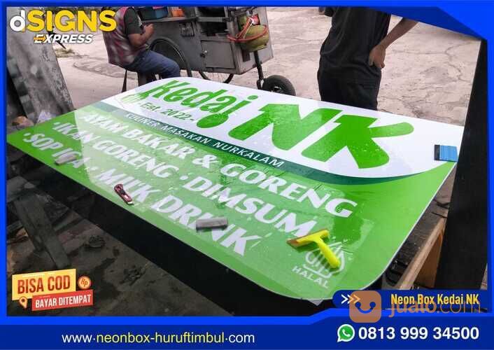Signage Neon Box Warung Makan dan Kedai NK Banjaran