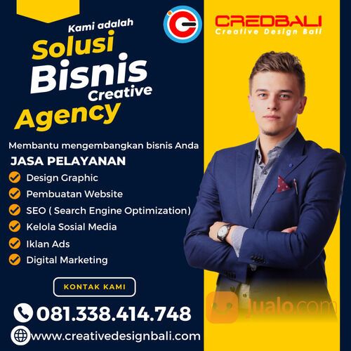 Creative Design Bali, Jasa Pembuatan Web Profesional, Call 081-338-414-748
