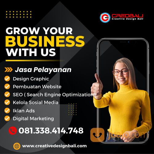 Creative Design Bali, Jasa Pembuatan Web Profesional, Call 081-338-414-748
