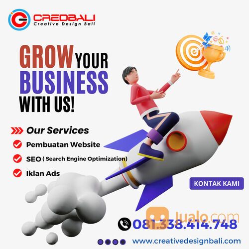 Creative Design Bali, Jasa Web, TERPERCAYA Call us 081-338-414-748