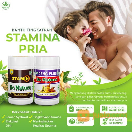 Obat Penambah Hormon Testosteron Pria di Apotik De Nature - TERLARISS