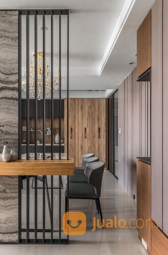 Partisi ruang tamu elegan model baru