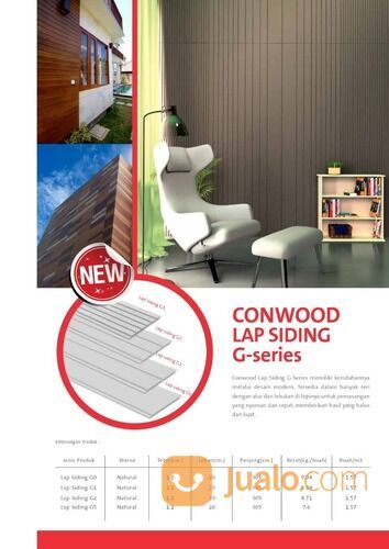 Conwood Lap Siding G Series (G0, G1, G2)