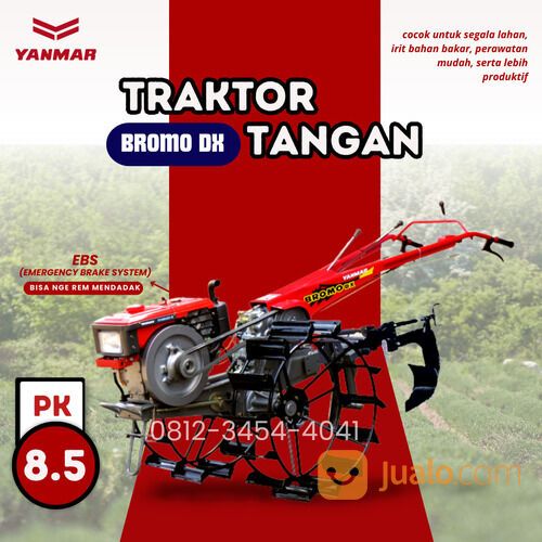 YANMAR BROMO DX mini Traktor Bajak Ladang / Sawah Mesin Diesel