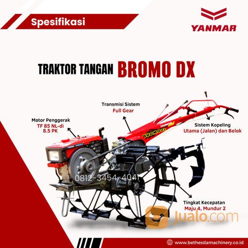 YANMAR BROMO DX mini Traktor Bajak Ladang / Sawah Mesin Diesel