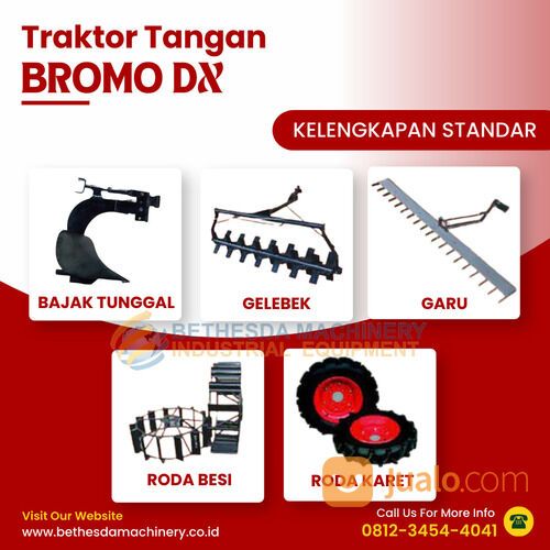 YANMAR BROMO DX mini Traktor Bajak Ladang / Sawah Mesin Diesel