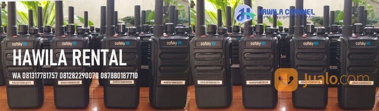 Sewa HT 4G LTE | Rental Handy Talky POC | Penyewaan Radio Walkie Talkie GSM