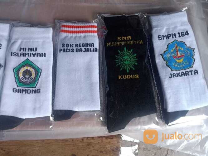 Pabrik Kaos Kaki Logo Sekolah Bandung Call 0857-2797-6414