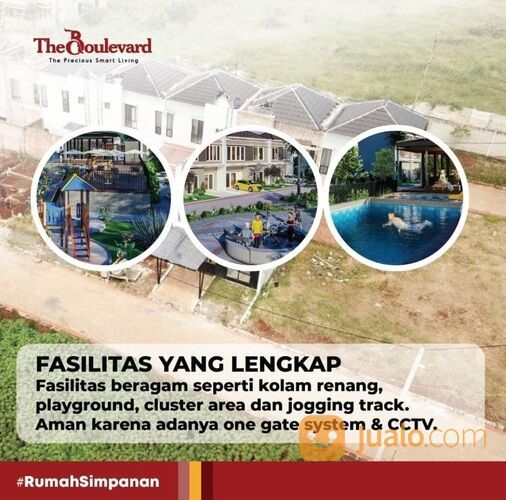 Rumah Baru Dalam Cluster di Parung Bogor Dekat CIPLAZ Ramayana Parung, RS RST Dompet Dhuafa