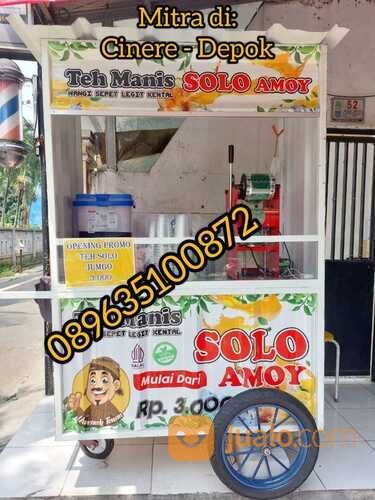 Gerobak Paket Es teh Solo