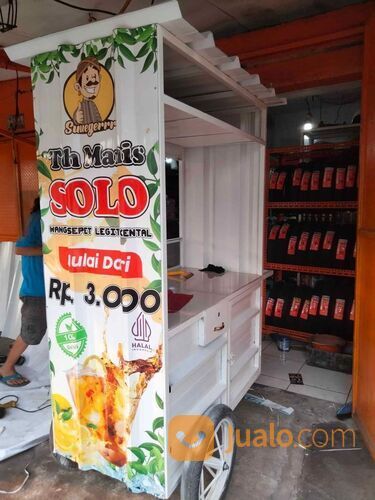 Gerobak Paket Es teh Solo