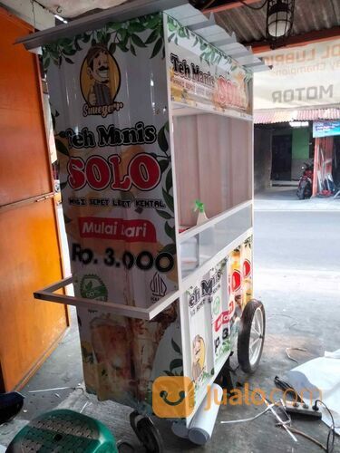 Gerobak Paket Es teh Solo