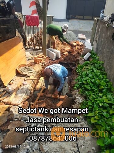 Jasa Pembuatan Septictank dan Resapan Depok 081218680806