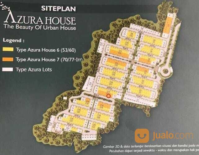 Rumah Azzura 6x10 SHM Cluster Azura At Vanya Park Bsd
