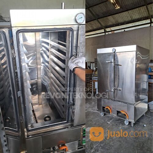 Mesin Kukusan Besar / Steamer Untuk Mengukus Berbagai Macam Makanan Dengan Skala Besar Di samarinda