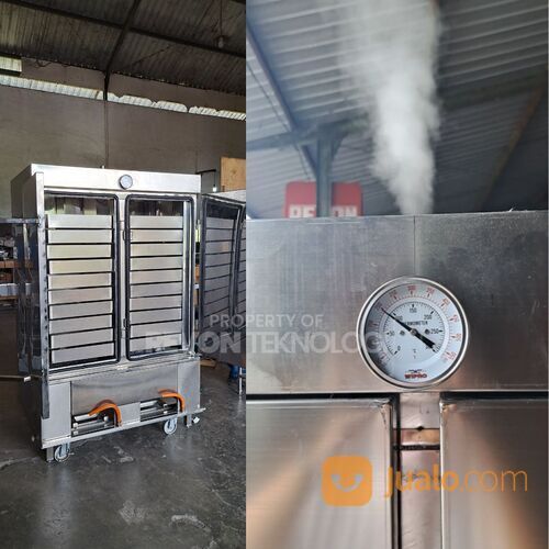 Mesin Kukusan Besar / Steamer Untuk Mengukus Berbagai Macam Makanan Dengan Skala Besar Di samarinda