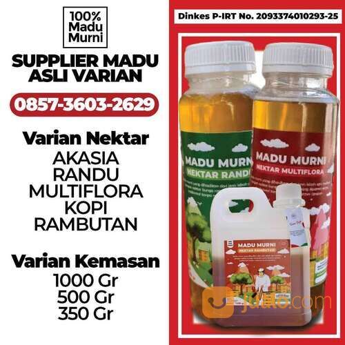 Supplier Madu Murni Nektar Varian Rasa Kualitas Terbaik, WA 0857-3603-2629