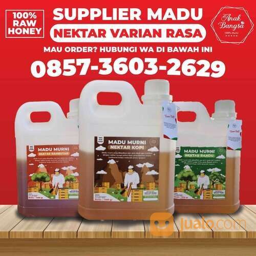 Supplier Madu Murni Nektar Varian Rasa Kualitas Terbaik, WA 0857-3603-2629