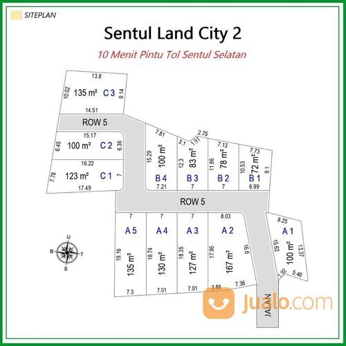Tanah SHM 70 Jutaan. 10 Menit ke Pasar Ciluar