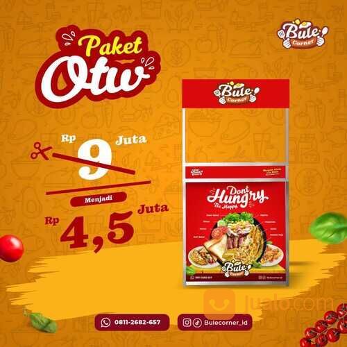 Pake Usaha Makanan Kekinian Bule Corner