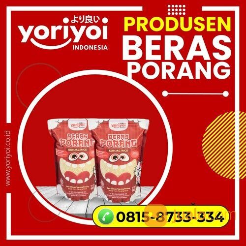 Agen Beras Konjac Depok, Hub 0815-8733-334