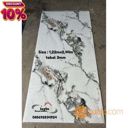NEW !! DINDING MARMER DEKORASI TEBAL 3MM