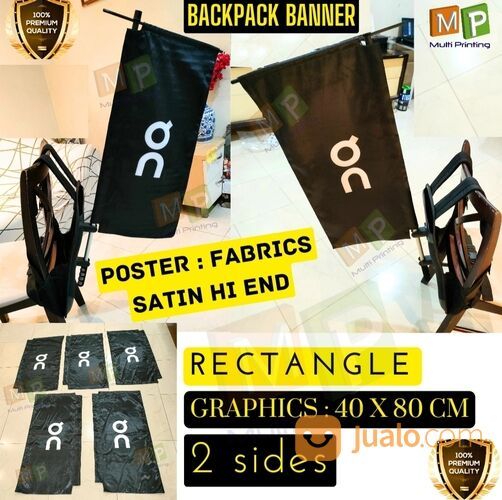 PACER FLAG-BACKPACK BANNER-TAS BENDERA-TAS LARI-VEST RUNNING-ROMPI LARI