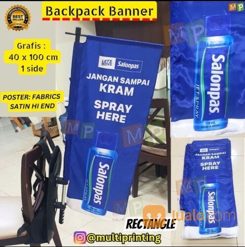 PACER FLAG-BACKPACK BANNER-TAS BENDERA-TAS LARI-VEST RUNNING-ROMPI LARI