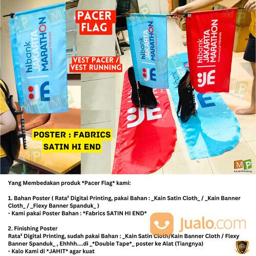 BACKPACK BANNER-TAS BENDERA-TAS LARI-VEST RUNNING-VEST LARI-PACER FLAG