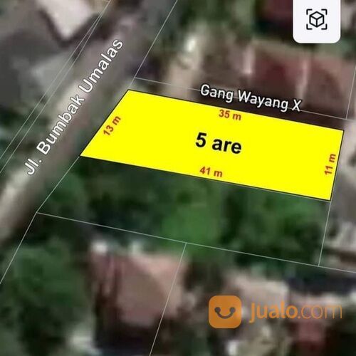 Tanah 5 are, Jl. Tengah I Bumbak Tegal Cupek Umalas Kerobokan Kuta Utara